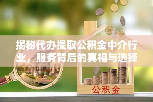 红河揭秘代办提取公积金中介行业，服务背后的真相与选择指南