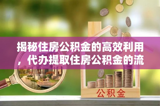 红河揭秘住房公积金的高效利用，代办提取住房公积金的流程与技巧