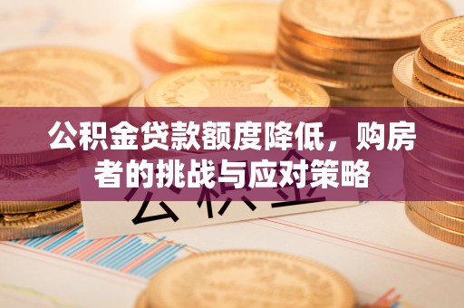 红河公积金贷款额度降低，购房者的挑战与应对策略