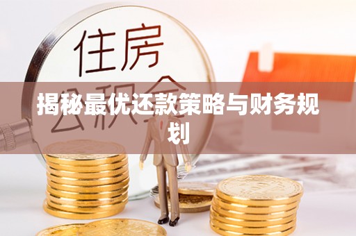 红河揭秘最优还款策略与财务规划